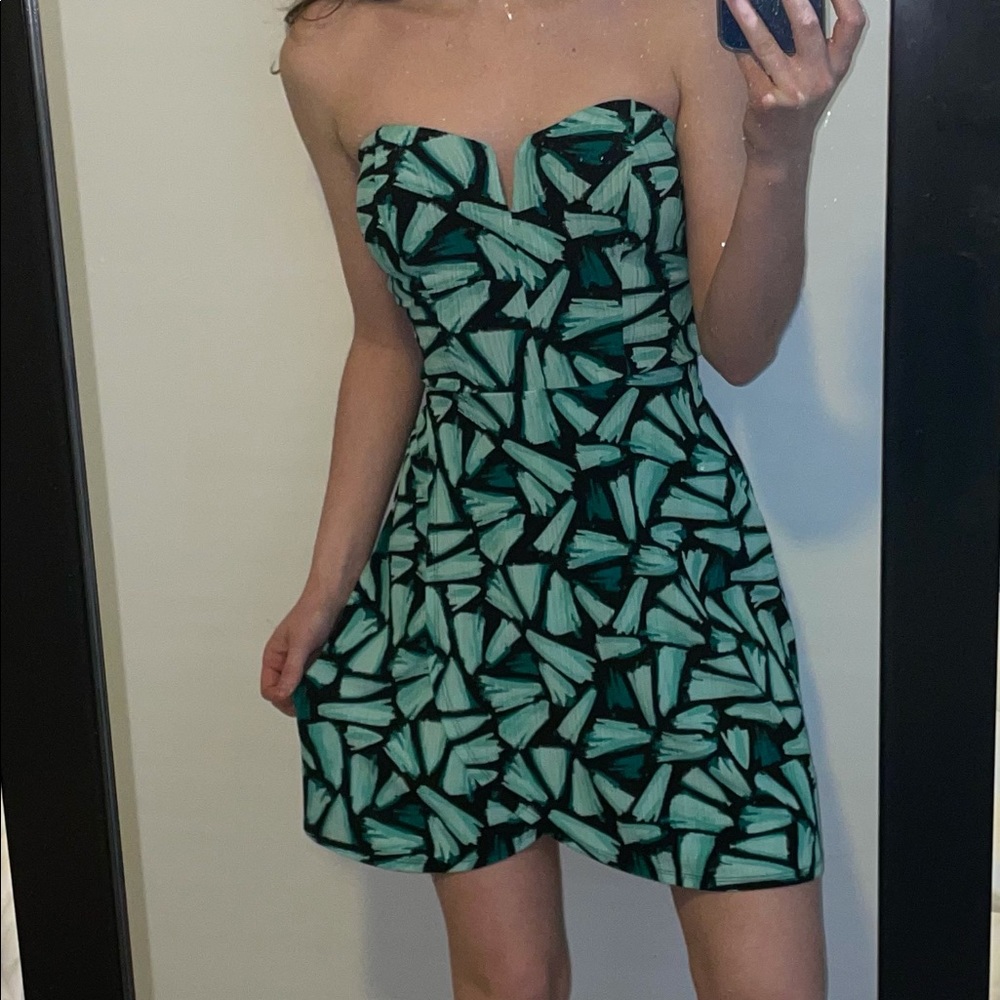 Mini Strapless Dress